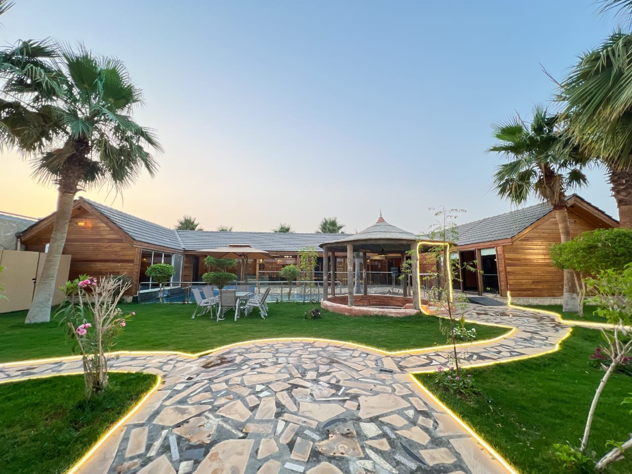 منتجع بيوت النخلة للعطلات